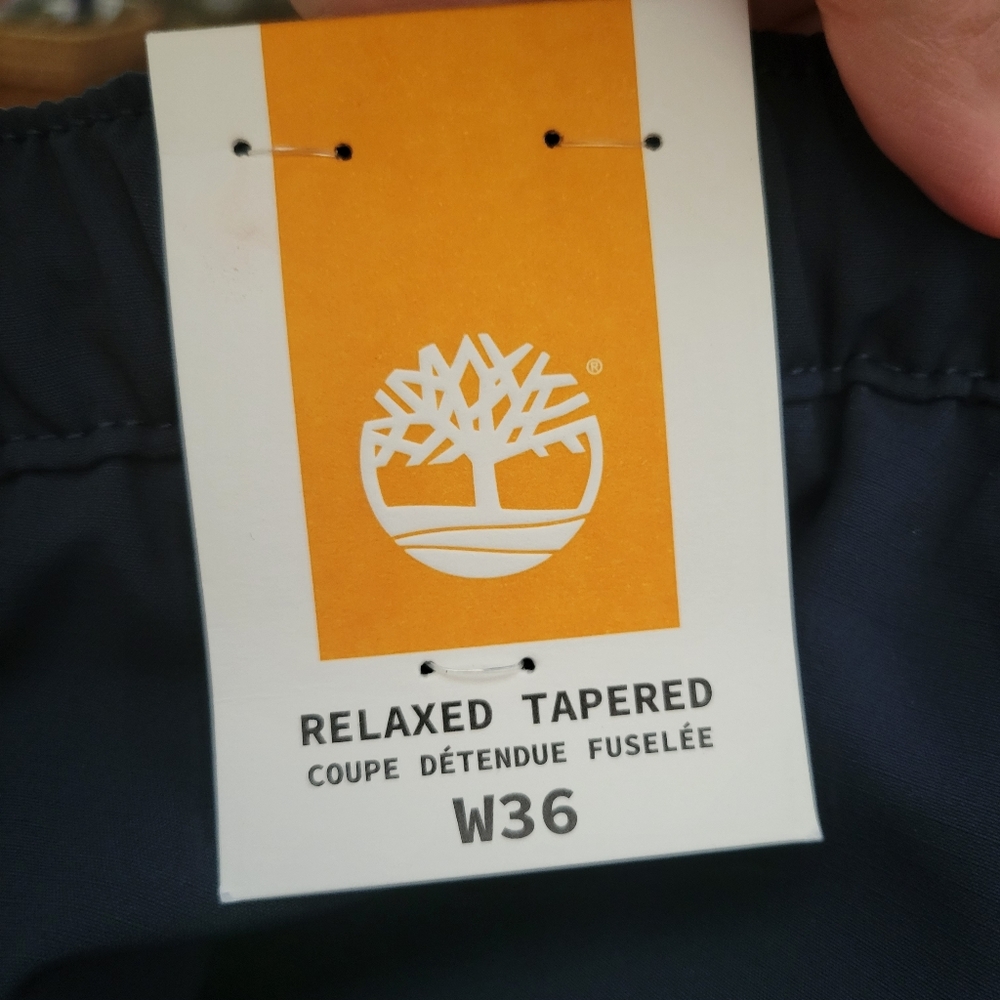 NWT TIMBERLAND STRETCH RELAXED FIT TAPERED SOFTSHELL JOGGER - Picture 8 of 9